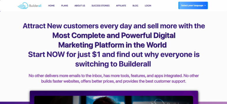 Builderall Homepage